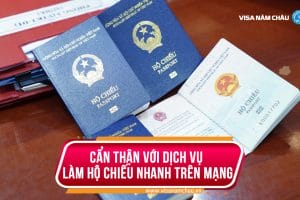 Cẩn thận với dịch vụ làm hộ chiếu nhanh trên mạng
