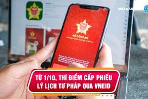 Từ 1/10, thí điểm cấp phiếu lý lịch tư pháp qua VNeID