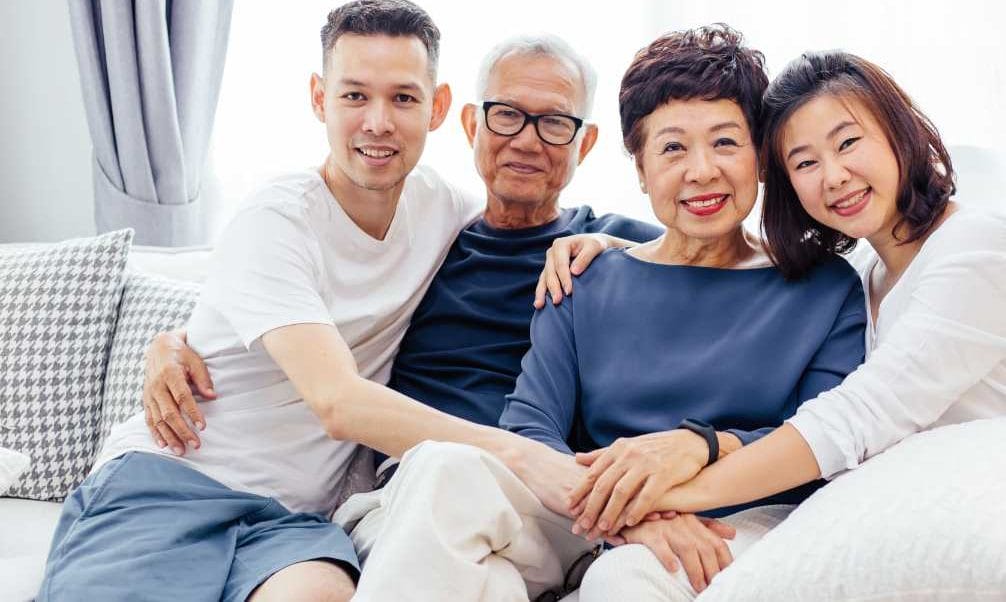 A group of people posing for a photo AI-generated content may be incorrect.