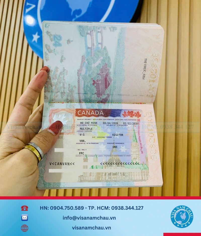 Đậu Visa Du lịch Canada — Chị Mỹ Phương