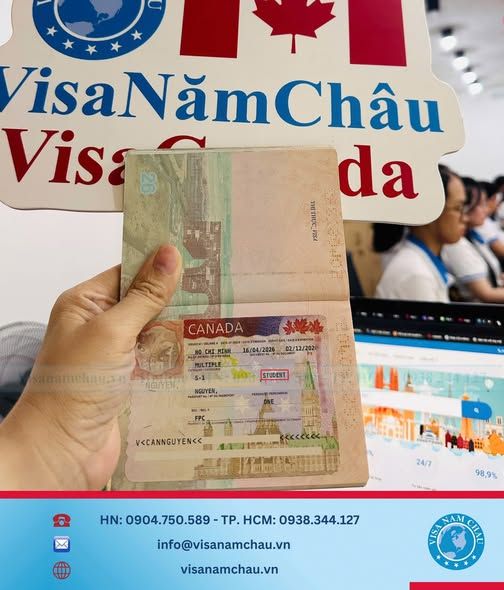 Đậu Visa Du lịch Canada — Anh Thanh Phong