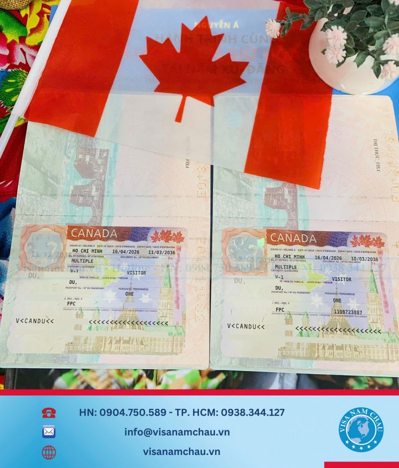 Đậu Visa Du lịch Canada — Anh Thanh Hải