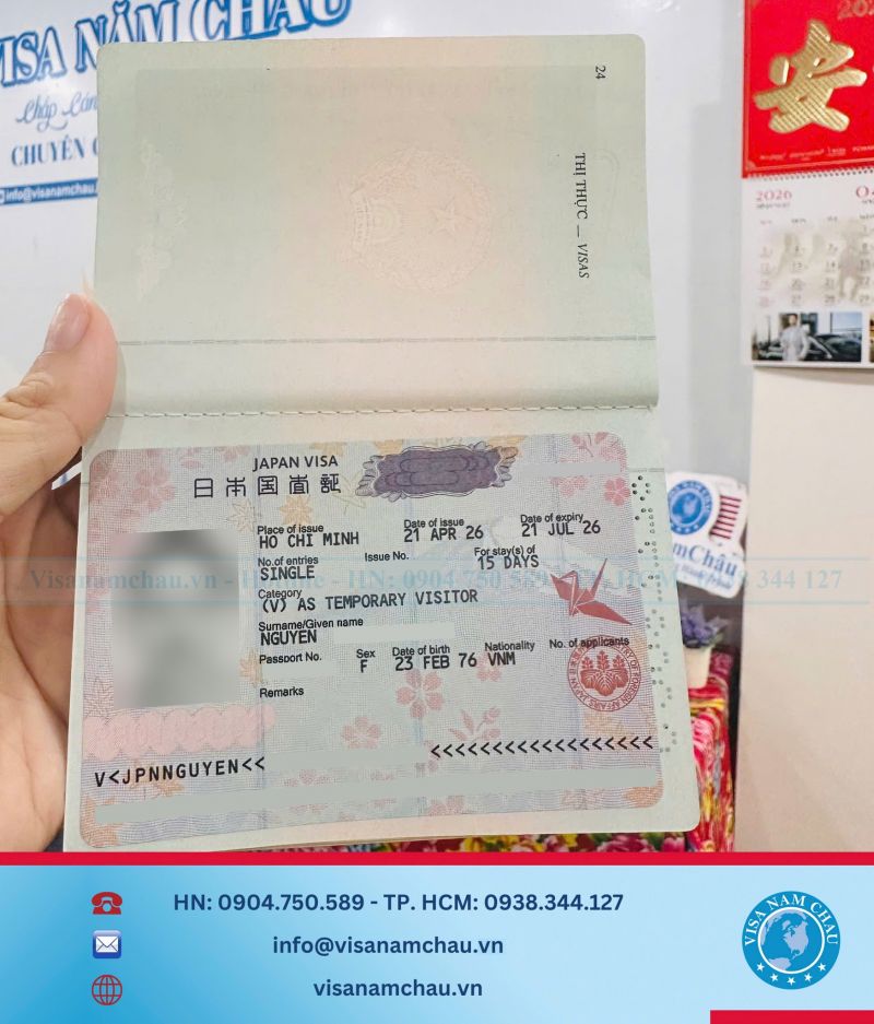 Đậu Visa Du lịch Hàn Quốc — Anh Tiến Dũng