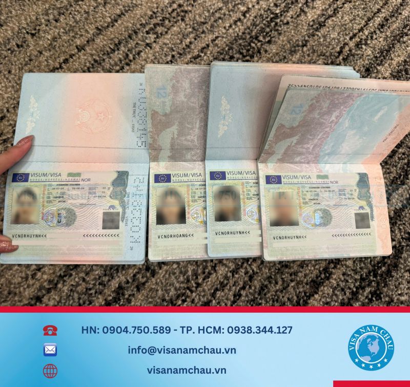 Đậu Visa Du lịch Na Uy — Chị Vy Nguyễn