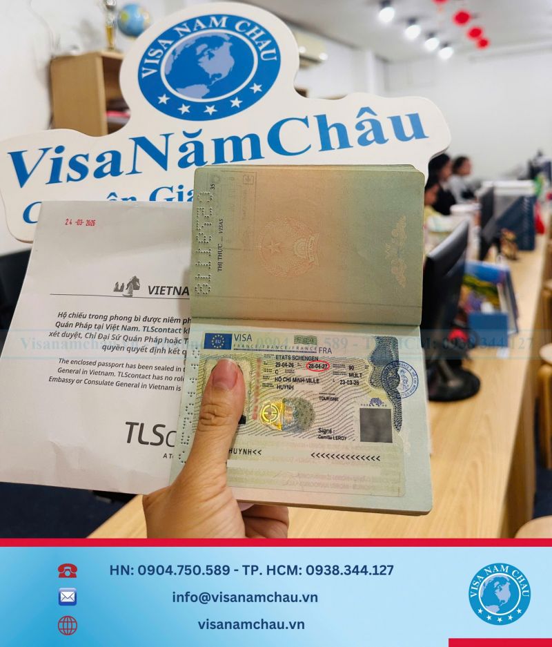 Đậu Visa Du lịch Pháp — Anh Thanh Hải