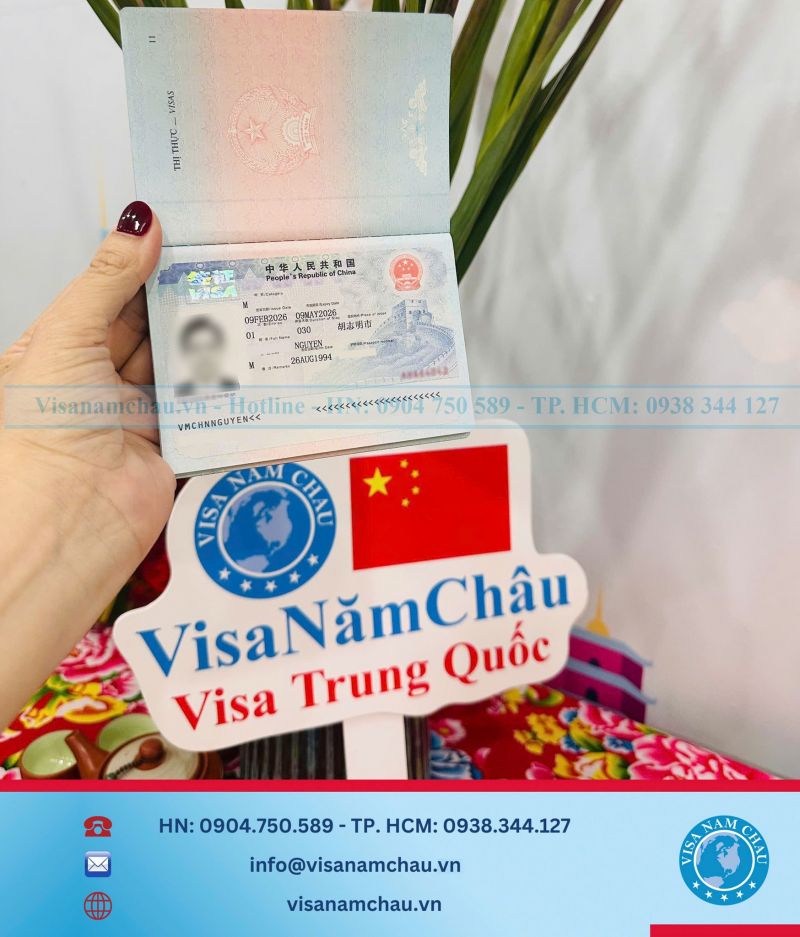 Đậu Visa Du lịch Trung Quốc — Chị Trần Thảo