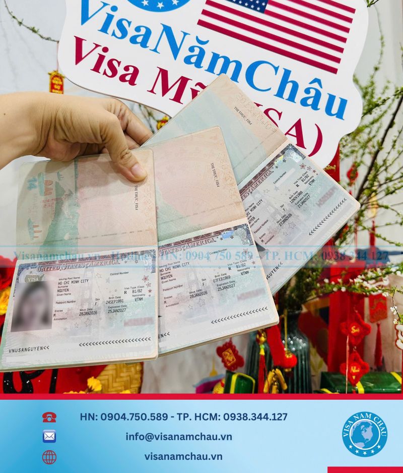 Đậu Visa Du lịch Mỹ — Anh Thế Dũng