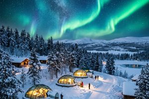 Bắc cực quang tại Lapland, Phần Lan
